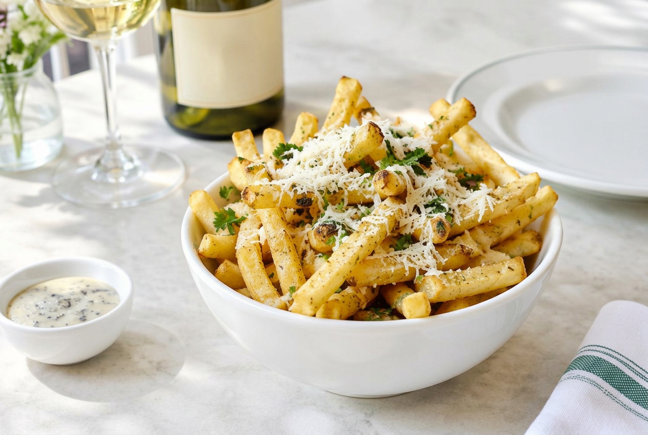 Truffle Fries — sides at Limoncello Italian restaurant, Miami Beach & Doral